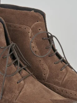 Discount Anfibi camoscio Uomo Anfibi