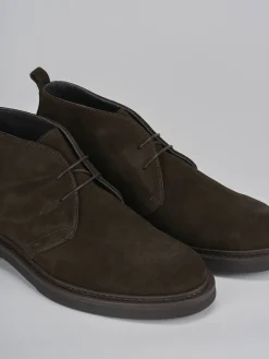 New Anfibi camoscio testa Uomo Anfibi