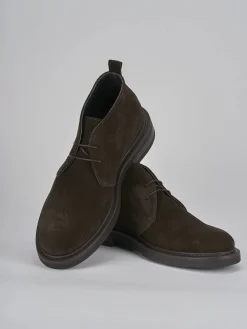 New Anfibi camoscio testa Uomo Anfibi