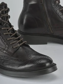 Outlet Anfibi pelle testa Uomo Anfibi