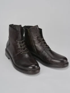 Anfibi pelle testa Uomo Anfibi