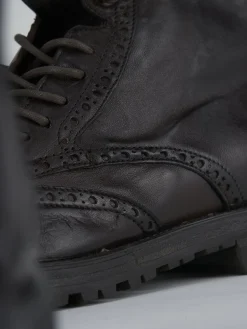 Anfibi pelle testa Uomo Anfibi