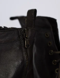 Outlet Anfibi pelle testa Uomo Anfibi