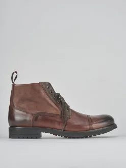 Discount Anfibi pelle testa Uomo Anfibi