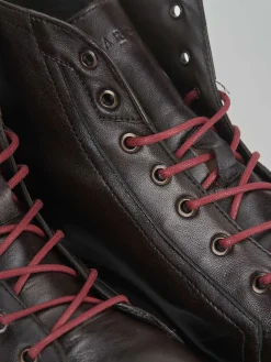 Sale Anfibi pelle testa Uomo Anfibi