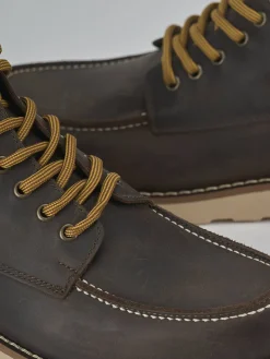 Anfibi pelle testa Uomo Anfibi