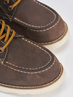 Sale Anfibi tacco 1cm camoscio Donna Anfibi