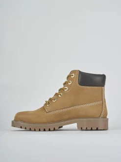 Sale Anfibi tacco 1cm nabuk Donna Anfibi