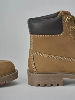 Sale Anfibi tacco 1cm nabuk Donna Anfibi