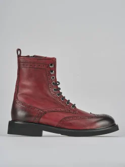 Online Anfibi tacco 2cm pelle bordo' Donna Anfibi