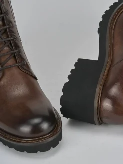 Sale Anfibi tacco 5cm pelle Donna Anfibi