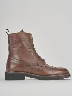 New Anfibi tacco 2cm pelle Donna Anfibi