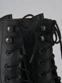 Best Anfibi tacco 1cm pelle Donna Anfibi