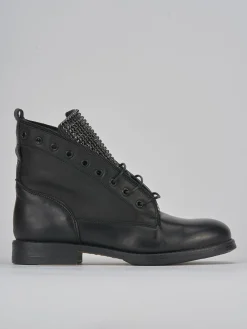 Anfibi tacco 2cm pelle Donna Anfibi