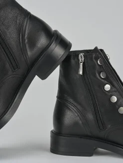 Online Anfibi tacco 2cm pelle Donna Anfibi