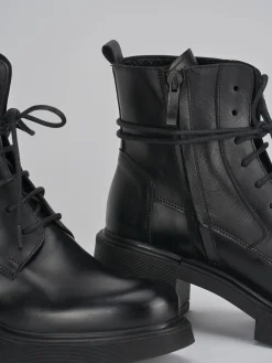 Discount Anfibi tacco 6cm pelle Donna Anfibi