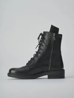 Sale Anfibi tacco 3cm pelle Donna Anfibi