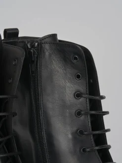 Sale Anfibi tacco 2cm pelle Donna Anfibi