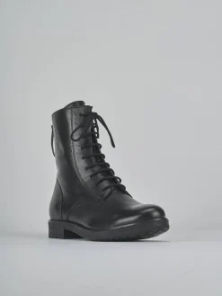 Best Anfibi tacco 1cm pelle Donna Anfibi