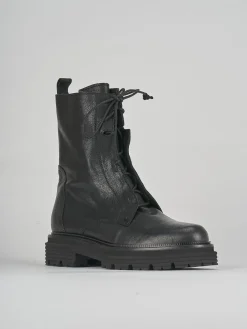 New Anfibi tacco 2cm pelle Donna Anfibi