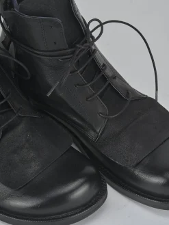 Online Anfibi tacco 1cm pelle Donna Anfibi