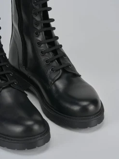 Sale Anfibi tacco 2cm pelle Donna Anfibi