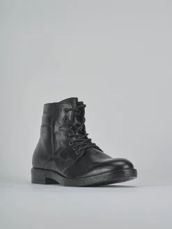 Best Anfibi tacco 1cm pelle Uomo Anfibi