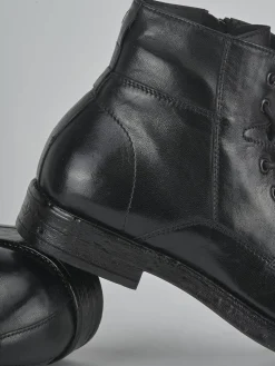 Best Anfibi tacco 1cm pelle Uomo Anfibi