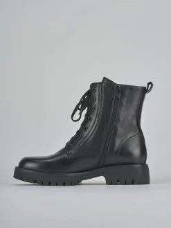 New Anfibi tacco 2cm pelle Donna Anfibi