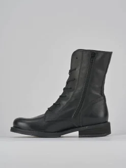 Best Anfibi tacco 2cm pelle Donna Anfibi