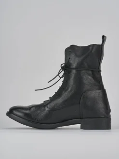 Discount Anfibi tacco 1cm pelle Donna Anfibi