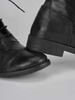 Discount Anfibi tacco 1cm pelle Donna Anfibi