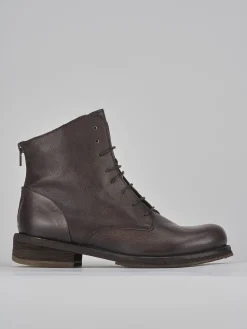 Outlet Anfibi tacco 2cm pelle testa Donna Anfibi