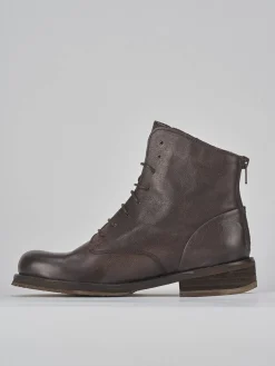 Outlet Anfibi tacco 2cm pelle testa Donna Anfibi