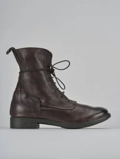 Sale Anfibi tacco 1cm pelle testa Donna Anfibi