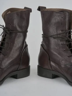 Sale Anfibi tacco 1cm pelle testa Donna Anfibi