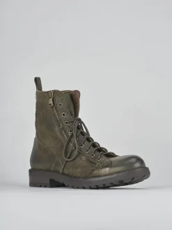 New Anfibio tacco 1 cm pelle Uomo Anfibi