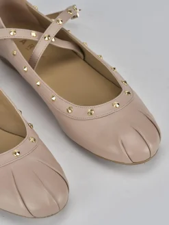 Outlet Ballerina tacco 1 cm pelle Donna Ballerine