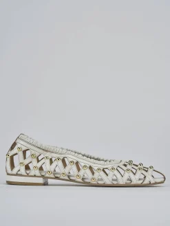 New Ballerina tacco 2 cm pelle Donna Ballerine