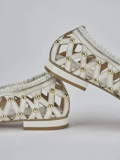 New Ballerina tacco 2 cm pelle Donna Ballerine