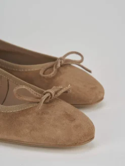 Outlet Ballerina tacco 1 cm camoscio Donna Ballerine