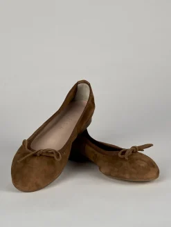 Outlet Ballerina tacco 1 cm camoscio Donna Ballerine