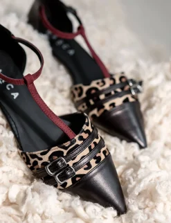 Sale Ballerina tacco 1 cm pelle Donna Ballerine