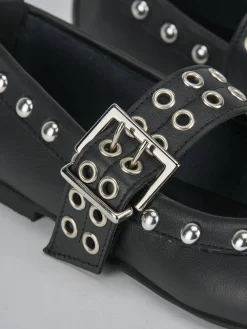 Discount Ballerina tacco 1cm pelle Donna Ballerine