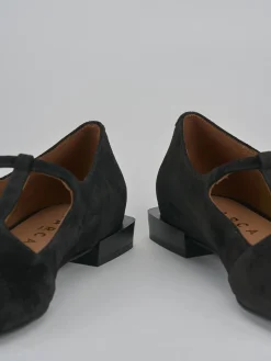 Discount Ballerine tacco 1cm camoscio Donna Ballerine