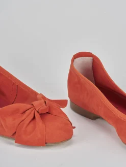 New Ballerine tacco 1cm camoscio Donna Ballerine