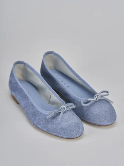 Online Ballerine tacco 1cm camoscio Donna Ballerine