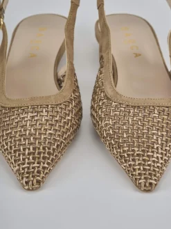 Discount Ballerine tacco 2cm camoscio Donna Ballerine