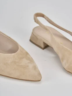 Hot Ballerine tacco 1cm camoscio Donna Ballerine