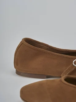 New Ballerine tacco 1cm camoscio Donna Ballerine